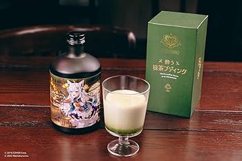Amazon.co.jp: 酔う抹茶プディング 500ml 白上フブキ フブ